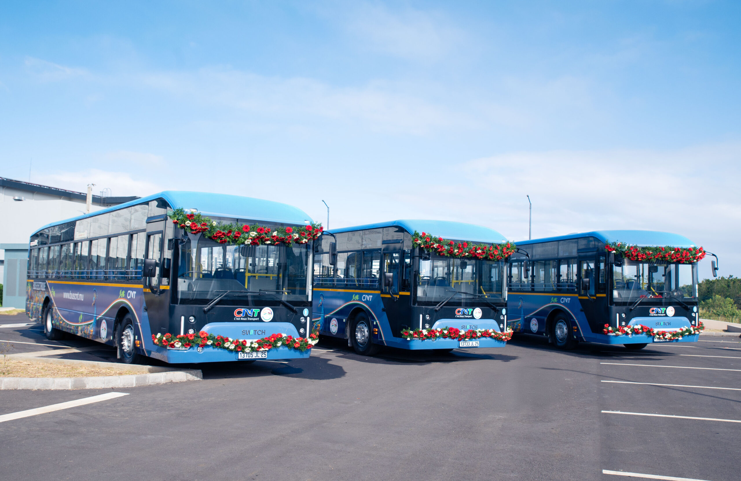 SWITCH Mobility exports electric buses to Mauritius SWITCH Mobility exports electric buses to Mauritius